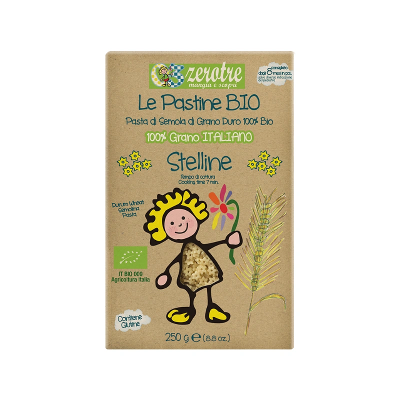 Стелини от БИО твърда пшеница 250 г