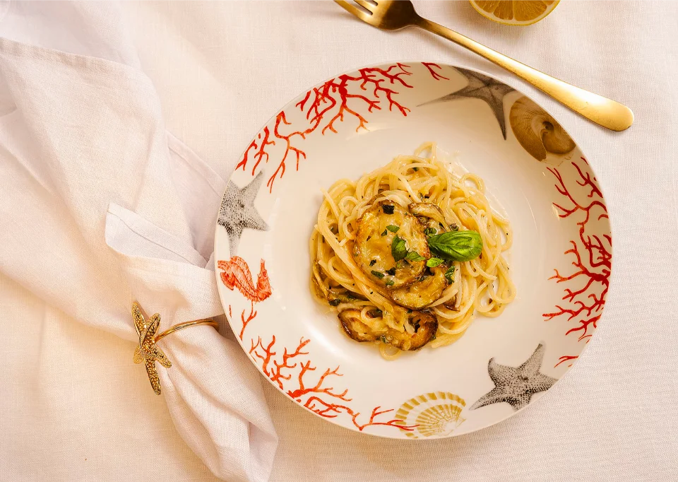 спагети с тиквичка alla nerano 2