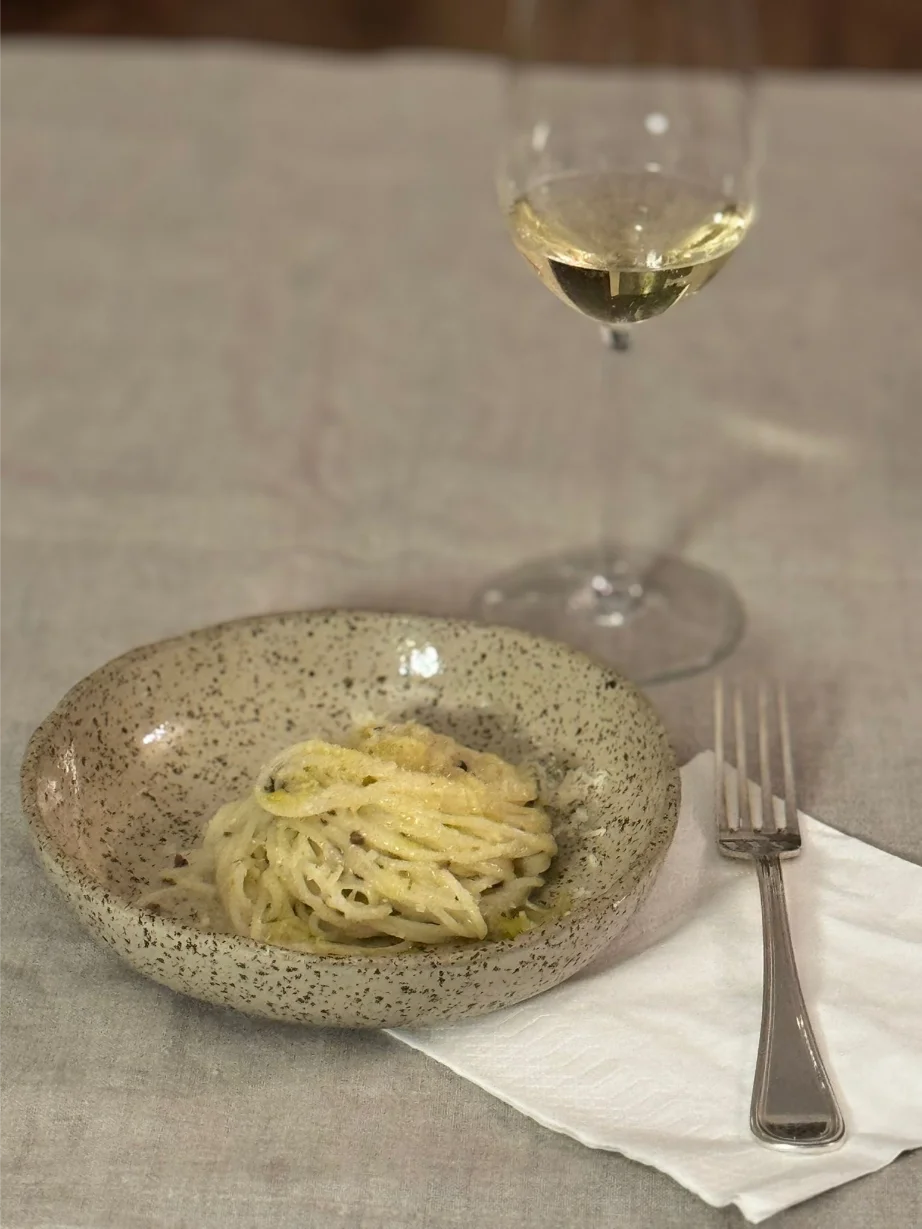 спагети с трюфел